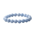 Angelite 9-11mm Beaded Stretch Bracelet 154.50 ctw - Sticky add to cart bar
