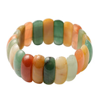 321.50 ctw Multi Color Aventurine Stretch Bracelet