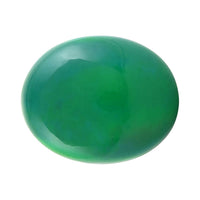 AAA Enhanced Green Ethiopian Opal (Ovl 10x8 mm) 1.20 ctw