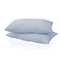 HOMESMART Set of 2 Blue & White Jacquard Cooling Waterproof Pillow Protector (20"x30", Queen) - Sticky add to cart bar