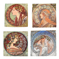 HOMESMART Set of 4 Vibrant Digital Printed Cushion Cover
