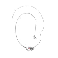 Platinum Over Sterling Silver Necklace 18 Inches 8.60 Grams