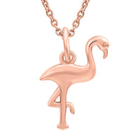 Vermeil Rose Gold Over Sterling Silver Pendant Necklace 20 Inches 6.04 Grams
