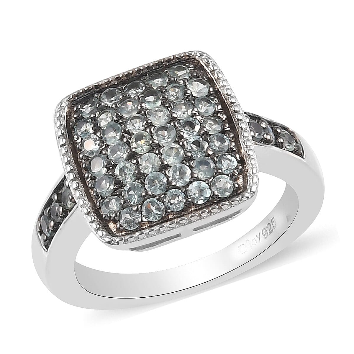 Narsipatnam Alexandrite Ring in Platinum Over Sterling Silver (Size 8.0) 1.10 ctw