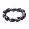 Bi-Color Amethyst Barrel Stretch Bracelet 263.50 ctw - Sticky add to cart bar