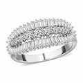 RHAPSODY IGI Certified 1.00 ctw Diamond E-F VS Ring in 950 Platinum 6.10 Grams - Sticky add to cart bar