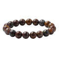 Pietersite Beaded Stretch Bracelet 151.00 ctw - Sticky add to cart bar