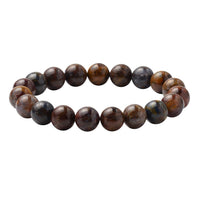 Pietersite Beaded Stretch Bracelet 151.00 ctw
