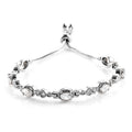 2.85 ctw Brazilian Citrine Station Bolo Bracelet in Stainless Steel - Sticky add to cart bar