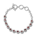 Narsipatnam Alexandrite and Zircon Tennis Bracelet in Platinum Over Sterling Silver (6.50 In) 9.10 Grams 4.50 ctw - Sticky add to cart bar