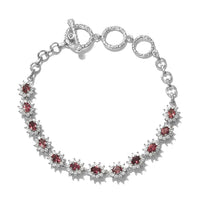 Narsipatnam Alexandrite and Zircon Tennis Bracelet in Platinum Over Sterling Silver (6.50 In) 9.10 Grams 4.50 ctw