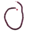 Simulated Pearl and Coconut Shell Beaded Necklace 25 Inches - Sticky add to cart bar