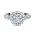 IGI Certified RHAPSODY 950 Platinum IGI Certified E-F VS Diamond Ring 5.75 Grams 1.00 ctw - Sticky add to cart bar