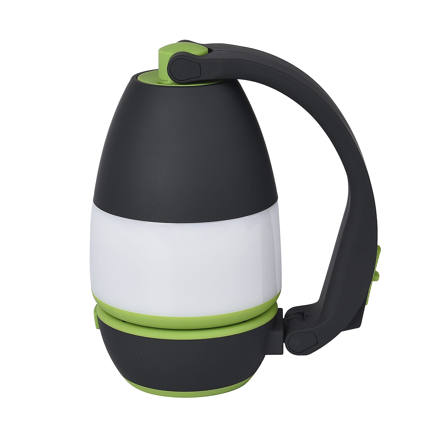 Green 3-in-1 Camping LED Lantern (6.30"x3.35"x5") (3xAA Not Included)