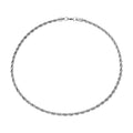 Rope Chain Necklace (24 Inches) in Stainless Steel (45.20 g) - Sticky add to cart bar