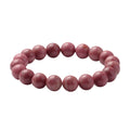 Rhodochrosite Beaded Stretch Bracelet 173.25 ctw - Sticky add to cart bar