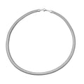 Flat Snake Chain Necklace 24 Inches in Stainless Steel 28 Grams - Sticky add to cart bar