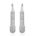 Karis Diamond Accent Fancy Earrings in Platinum Bond - Sticky add to cart bar
