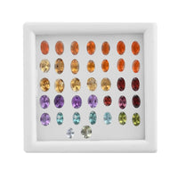 AAA Multi Gemstone Assorted Box (Ovl Mix Mix) 8.00 ctw