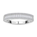 RHAPSODY IGI Certified 950 Platinum E-F VS Diamond Band Ring 3.65 Grams 0.50 ctw - Sticky add to cart bar