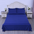 HOMESMART Blue Solid 6pcs Sheet Set - Twin (100% Polyester) - Sticky add to cart bar