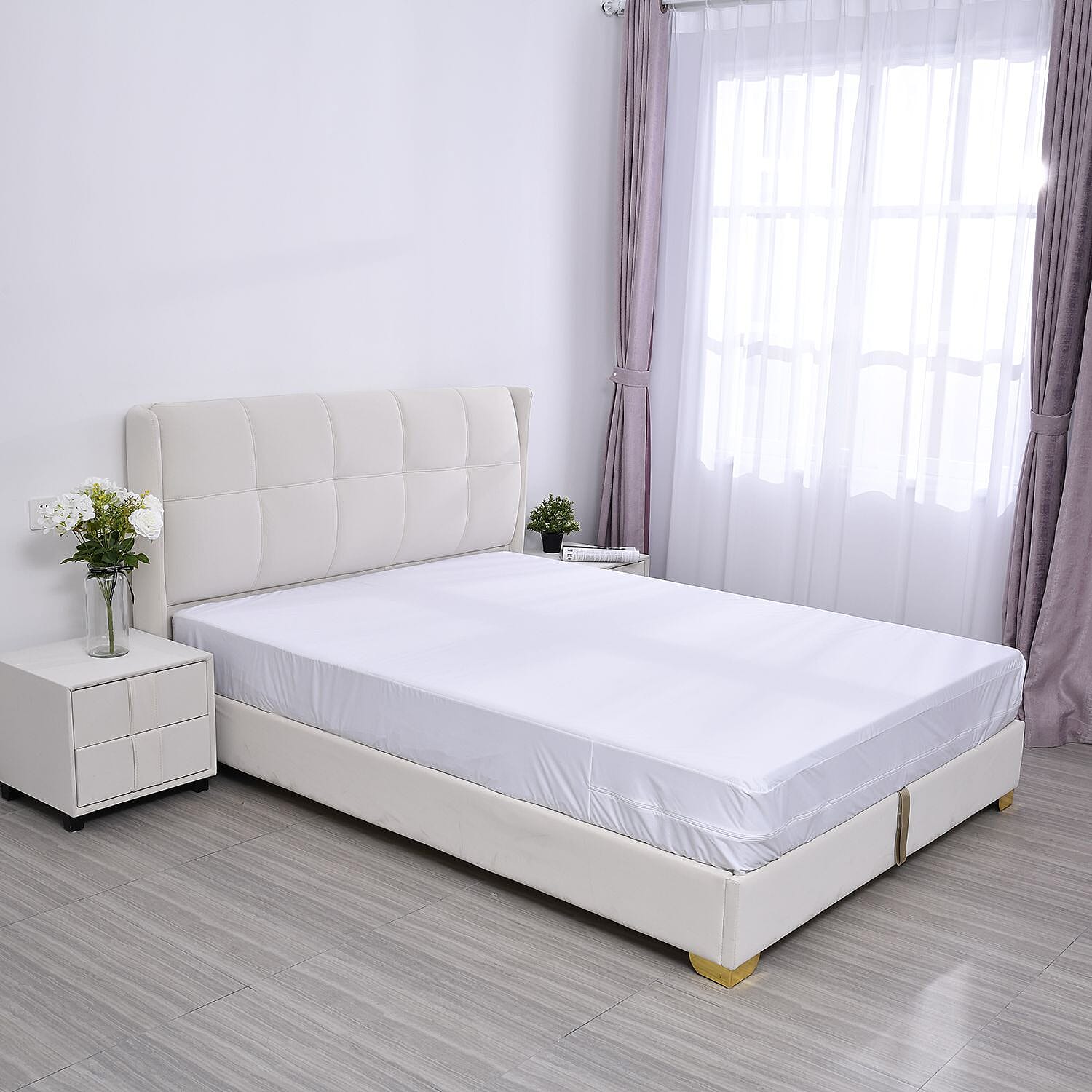 HOMESMART Polyester Bed Bug Encasement (60"x80"x12")