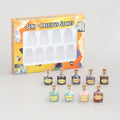 Set of 9 Multipurpose Gemstone Chips Mini Healing Bottles Set - Sticky add to cart bar