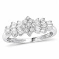 RHAPSODY IGI Certified Diamond E-F VS Ring in 950 Platinum 5 Grams 0.50 ctw - Sticky add to cart bar