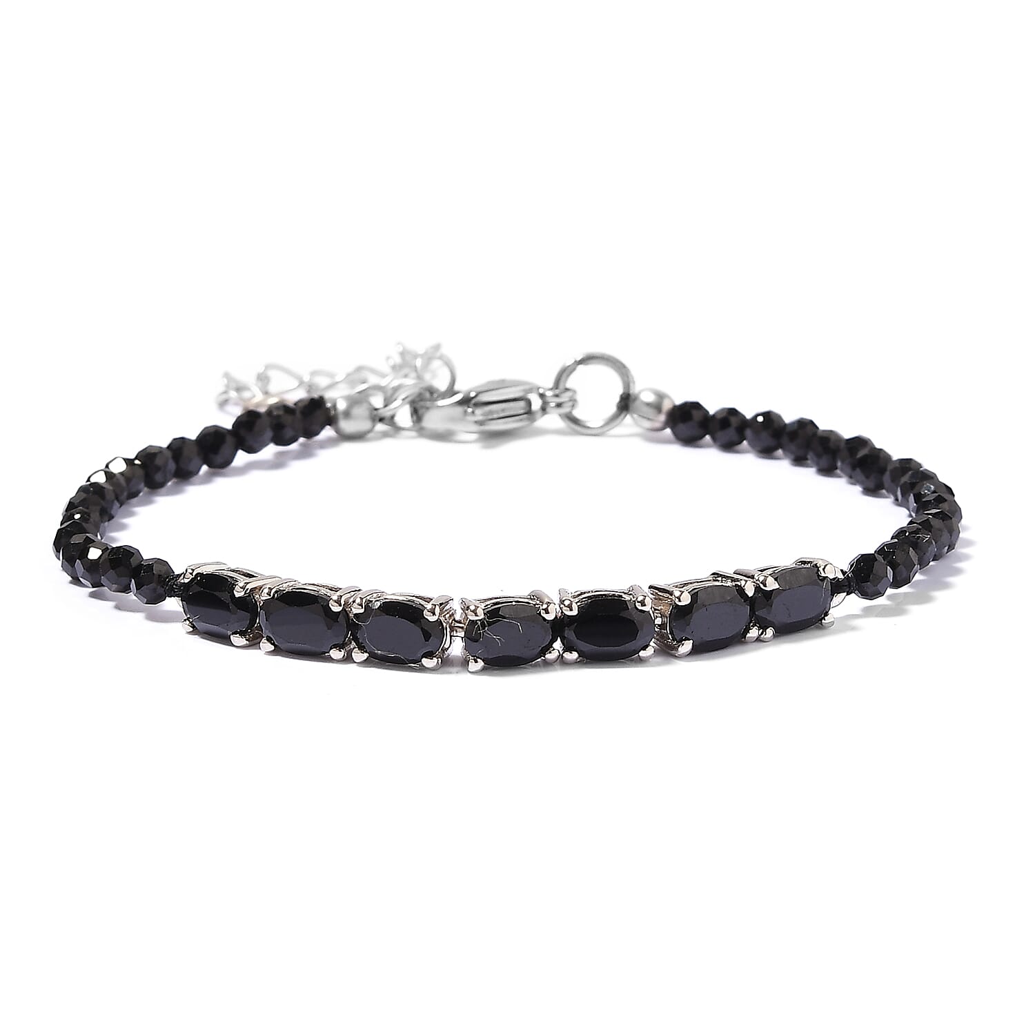 Peridot Bracelet in Platinum Bond (8.00 In) 11.00 ctw