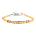 Peridot Bracelet in Platinum Bond (8.00 In) 11.00 ctw - Sticky add to cart bar