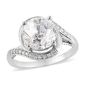 LUSTRO STELLA Finest CZ Ring in Sterling Silver 9.75 ctw - Sticky add to cart bar