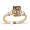 Iliana 18K Yellow Gold AAA Turkizite, Diamond (G-H, SI) (0.20 cts) Ring (Size 10.0) (4.35 g) 2.55 ctw - Sticky add to cart bar