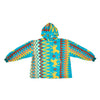 Teal Blue & Yellow