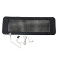 UTK DC Black Faux Leather Jade Heating Pad - Large - Sticky add to cart bar