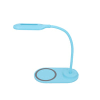 "2 IN 1 led LAMP  color :blue Size:160*85*268mm Material:ABS + electronic components Bare size:16*8.5*26.8cm(6.3*3.35*10.55inches) weight: include USB cord"