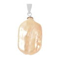 Keshi Pearl Pendant in Sterling Silver - Sticky add to cart bar