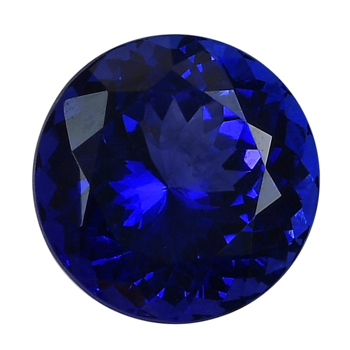 Certified & Appraised AAAA Vivid Tanzanite (Rnd Free Size) Approx 4.00 ctw