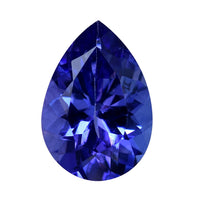 Certified 11.00 ctw Pear Tanzanite Loose Gemstone –  AAAA Grade, Free Size