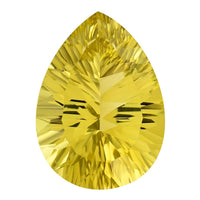 AAA Green Gold Quartz (Pear 18x13 mm) 11.00 ctw , Loose Gem , Loose Gemstones , Loose Stones , Jewelry Stones