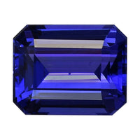 Certified & Appraised AAAA Vivid Tanzanite (Octagon Size Varies) 10.00 ctw