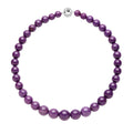 Phosphosiderite Beaded Necklace 18 Inches in Rhodium Over Sterling Silver 485.00 ctw - Sticky add to cart bar