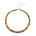 Yellow Frozen Quartz 7-14mm 349.90 ctw Beaded Necklace in Rhodium Over Sterling Silver 18-22 Inches - Sticky add to cart bar