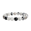 Jasper Quartz 9-11mm Beaded Stretch Bracelet 144.00 ctw - Sticky add to cart bar