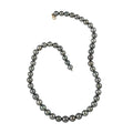 18K Yellow Gold Lobster Lock AAA Tahitian Cultured Pearl Necklace 18 Inches - Sticky add to cart bar