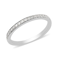 14K White Gold Diamond Set of 2 Ring (Size 7.75) 11.80 Grams 1.00 ctw