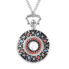 White Howlite & Enameled