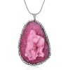 Fuchsia Drusy Quartz