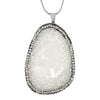 White Drusy Quartz
