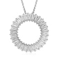 Lustro Stella Made with Finest CZ Pendant Necklace 20 Inches in Platinum Over Sterling Silver 3.00 ctw - Sticky add to cart bar