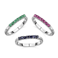 set-of-3-niassa-ruby-tanzanite-and-kagem-zambian-emerald-stackable-ring-in-stainless-steel-size-5.0-1.00-ctw
